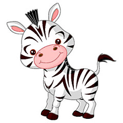 Fototapeta do detskej izby - Zebra 5983 - samolepiaca